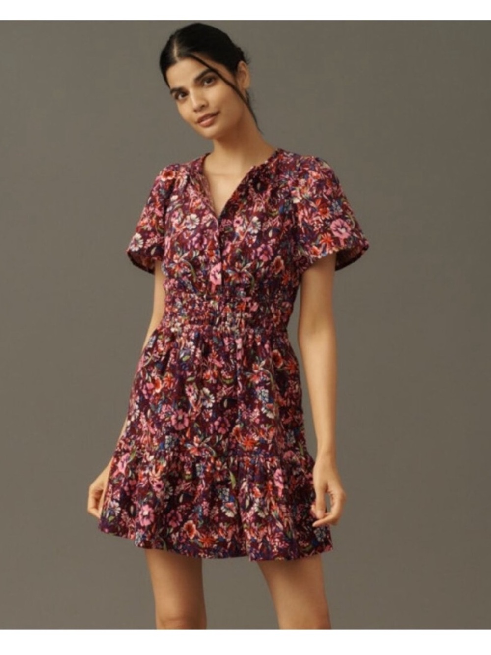 NWT Anthropologie Somerset Corduroy Dress Size Large